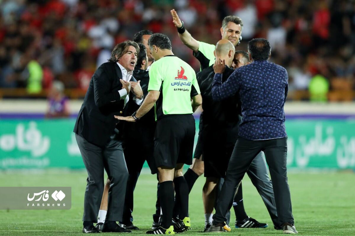 درگیریهای دربی ۱۰۱ از قاب عکاسان