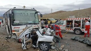 ۵۱ درصد مصدومان حوادث رانندگی سر صحنه تصادف فوت می‌کنند