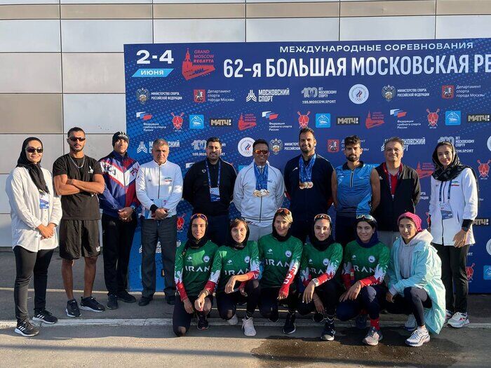 مسابقات بزرگ روئینگ مسکو؛ نمایندگان ایران صاحب ۶ مدال شدند