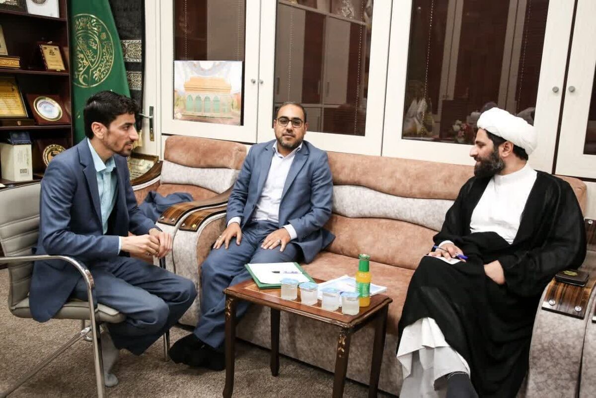 دیدار رئیس سازمان دارالقرآن الکریم با روسای دارالقرآن عتبه علویه و حسینیه