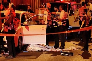 تیراندازی به یک خودروی حامل شهرک‌نشیان صهیونیست در جنوب نابلس
