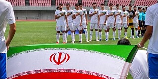 پیروزی نوجوانان ایران در اولین بازی تدارکاتی