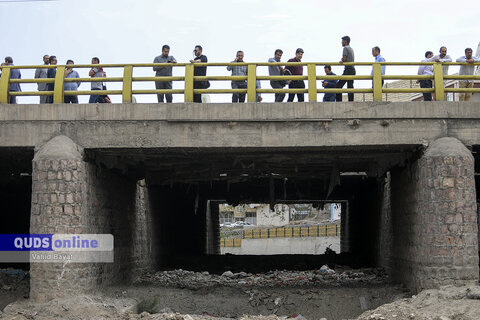 گزارش تصویری I بازدید استاندار خراسان رضوی و فرماندار مشهد از حاشیه شهر مشهد