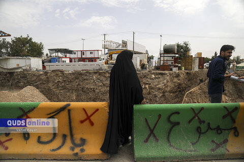 گزارش تصویری I بازدید استاندار خراسان رضوی و فرماندار مشهد از حاشیه شهر مشهد