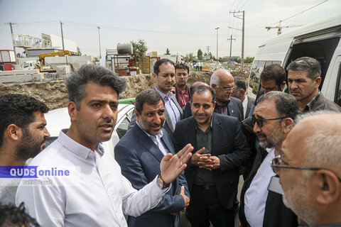 گزارش تصویری I بازدید استاندار خراسان رضوی و فرماندار مشهد از حاشیه شهر مشهد