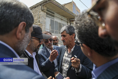 گزارش تصویری I بازدید استاندار خراسان رضوی و فرماندار مشهد از حاشیه شهر مشهد