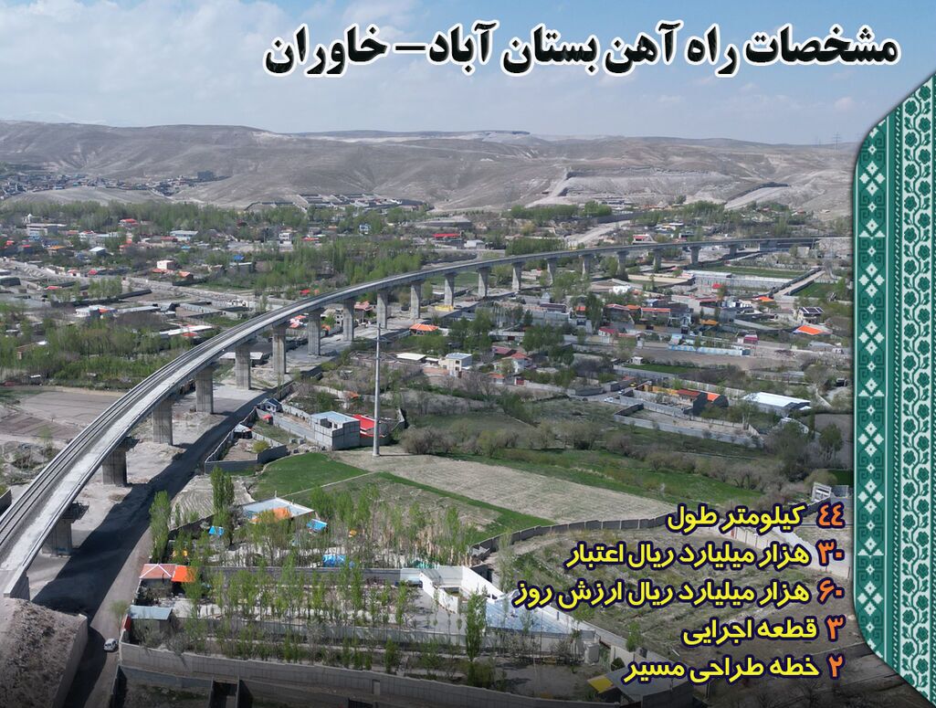 قطار میانه بعد از ۲۲ سال به تبریز رسید