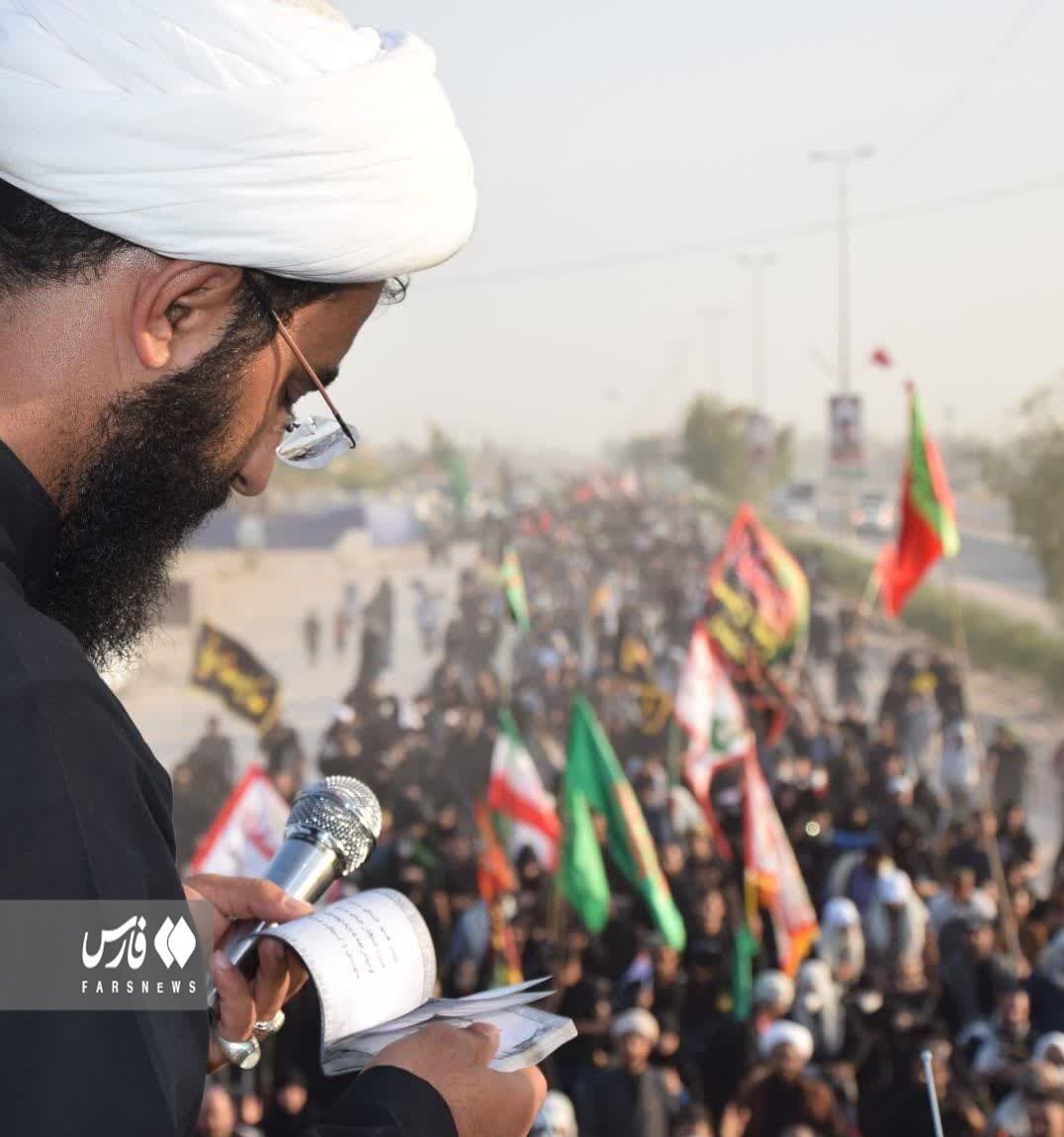 طلبهای که پشت خاور، حسینیه سیار راه انداخت