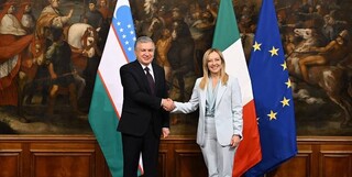 ازبکستان و ایتالیا ۱۱ سند همکاری امضا کردند