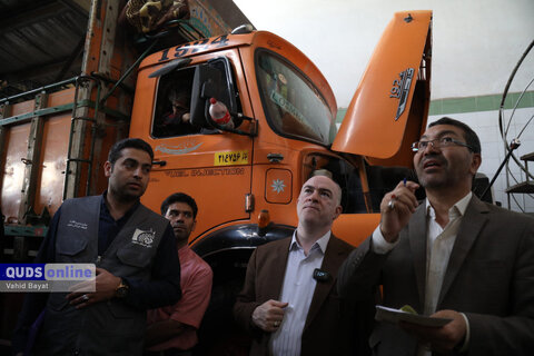 گزارش تصویری I گشت نظارت بازار - میدان بار سپاد مشهد