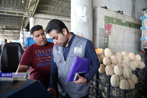 گزارش تصویری I گشت نظارت بازار - میدان بار سپاد مشهد