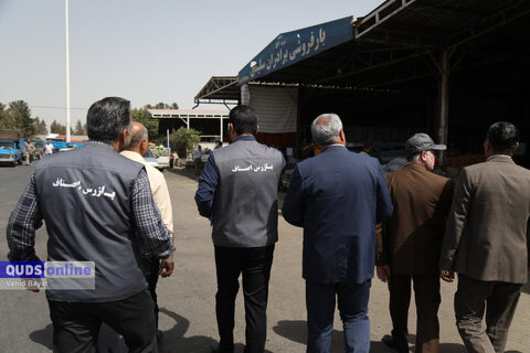 گزارش تصویری I گشت نظارت بازار - میدان بار سپاد مشهد