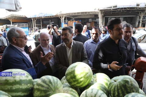 گزارش تصویری I گشت نظارت بازار - میدان بار سپاد مشهد