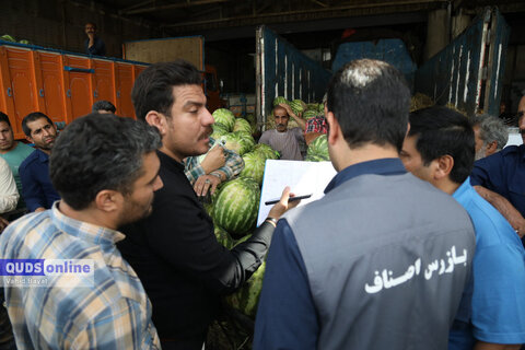 گزارش تصویری I گشت نظارت بازار - میدان بار سپاد مشهد