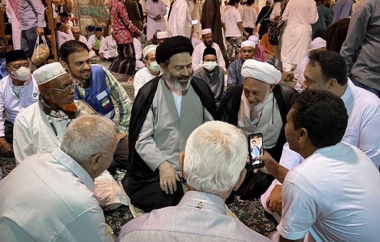 تصاویر حضور سرپرست حجاج ایرانی در مسجد النبی