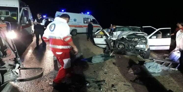 تصادف ۳۰ دستگاه خودرو در اتوبان قزوین_کرج/ ۲ کشته و ۱۵ نفر مصدوم شدند