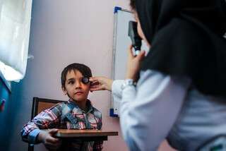 آغاز طرح "غربالگری تنبلی چشم" در شیراز