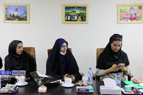بازدید خبرنگاران از مرکز تحقیقات و آموزش کشاورزی و منابع طبیعی خراسان رضوی