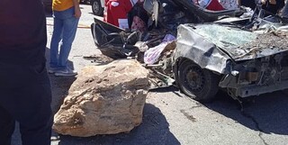 اعلام اسامی فوت‌شدگان حادثه ریزش سنگ در جاده کندوان​