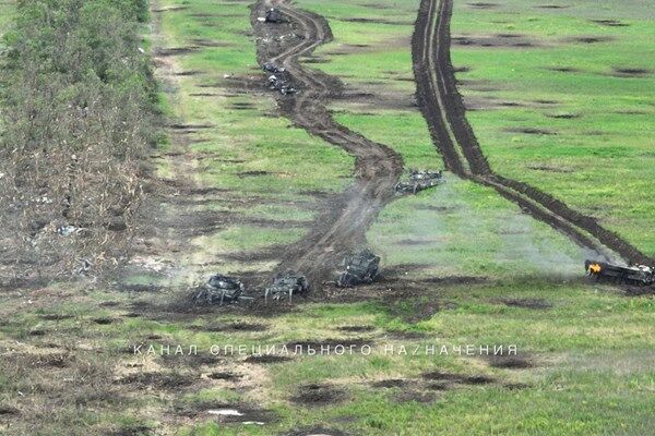 کوه تجهیزات ناتو در ضدحمله اوکراین موش زایید