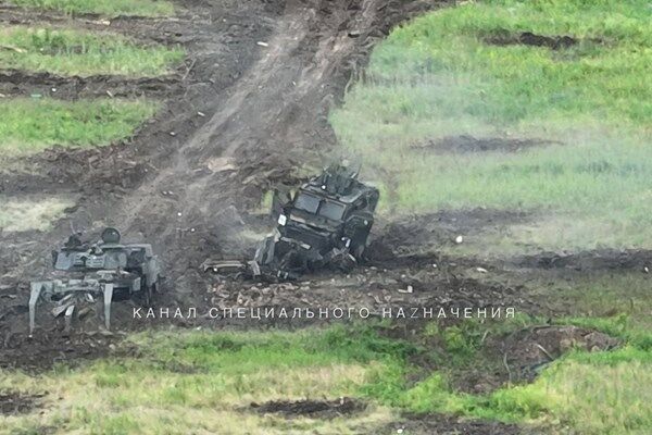 کوه تجهیزات ناتو در ضدحمله اوکراین موش زایید