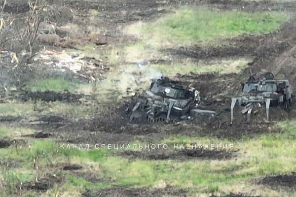 کوه تجهیزات ناتو در ضدحمله اوکراین موش زایید