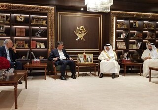 دیدار رئیس بانک مرکزی ایران با همتای قطری