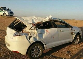 یک کشته و چهار مصدوم درحادثه رانندگی در محورسبزوار -شاهرود