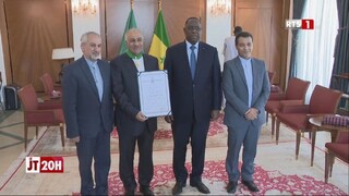 اعطای عالی ترین نشان ملی به سفیر ایران در سنگال