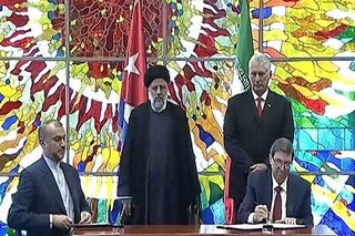 در حضور روسای جمهور دو کشور انجام گرفت؛ امضای ۶ سند همکاری میان ایران و کوبا