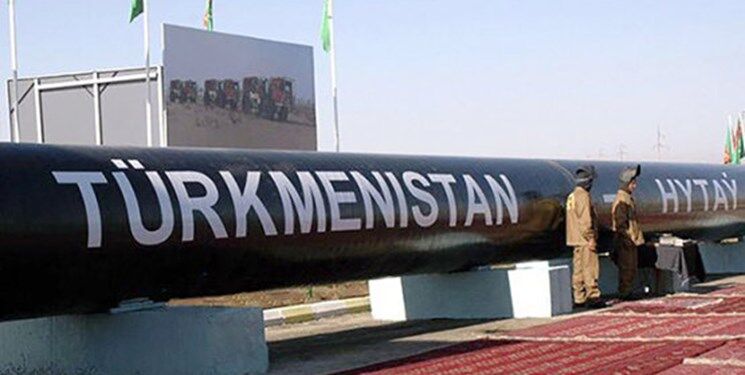 صادرات سالانه ۴۰ میلیارد متر مکعب گاز ترکمنستان به چین