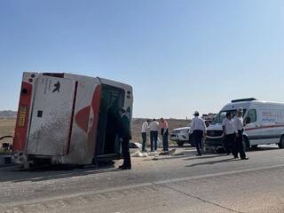 جان باختگان واژگونی اتوبوس زائران عراقی در نیشابور به ۵ نفر افزایش یافت