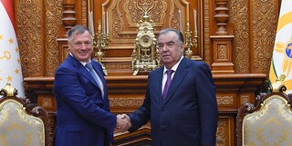 تأکید رئیس جمهور تاجیکستان بر تقویت روابط با روسیه