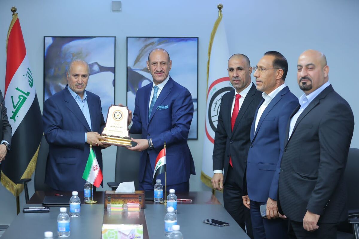 تاج تماشاگر ویژه فینال تورنمنت غرب آسیا شد