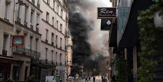 ۱۶ مجروح در حادثه انفجار گاز در مرکز پاریس