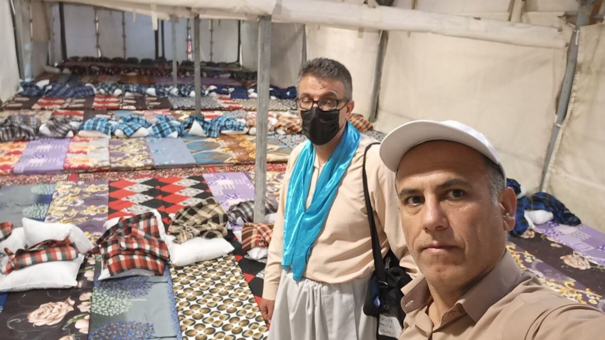 چادرهای زائران ایرانی در عرفات و سرزمین منا آماده شد