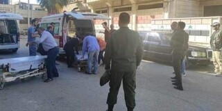 جان باختن ۴ نیروی پلیس سوریه در کمین تروریست‌ها
