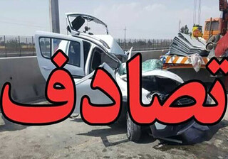 ۶ مصدوم در حادثه واژگونی پژو پارس در آزادراه قزوین - زنجان