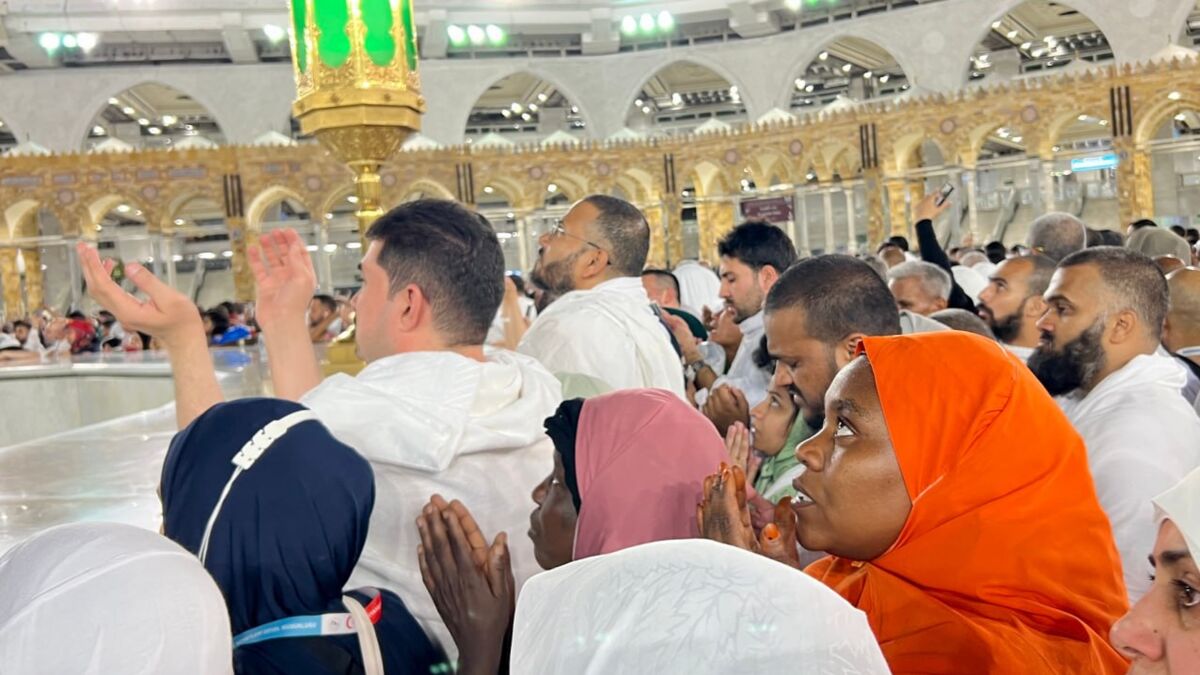 حال و هوای زائران در مسجدالحرام قبل از حاجی شدن