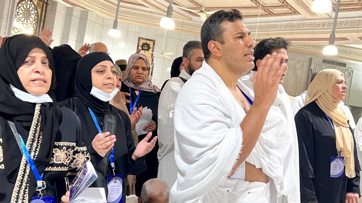 حال و هوای زائران در مسجدالحرام قبل از حاجی شدن