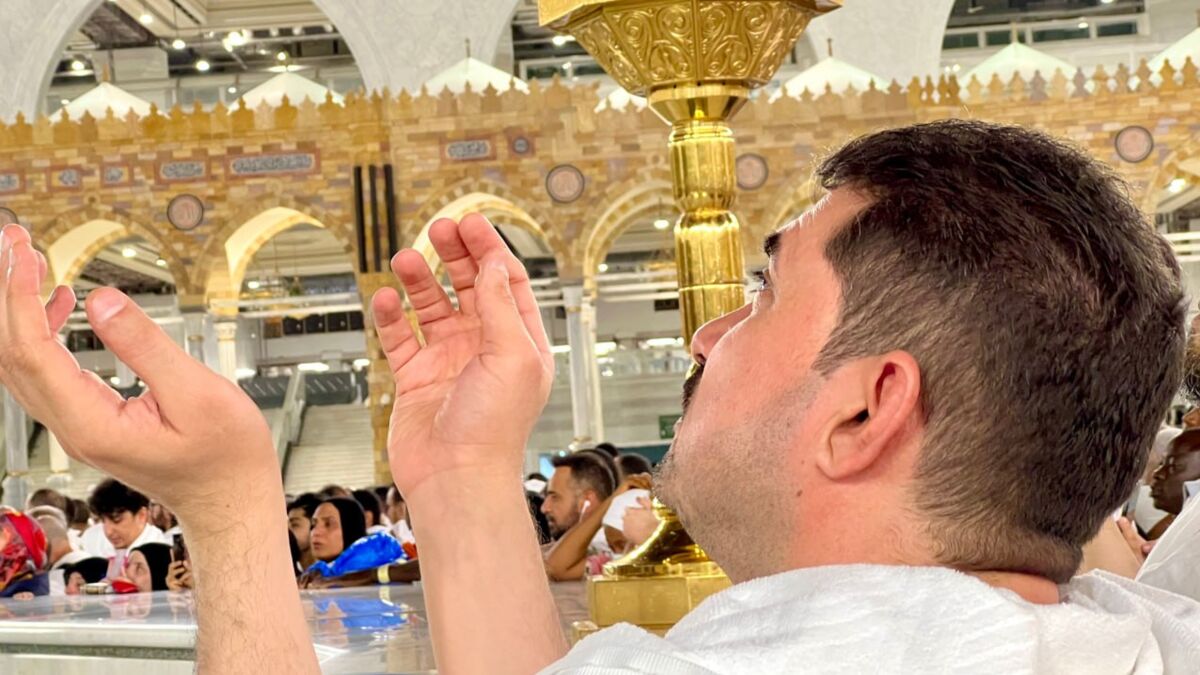 حال و هوای زائران در مسجدالحرام قبل از حاجی شدن
