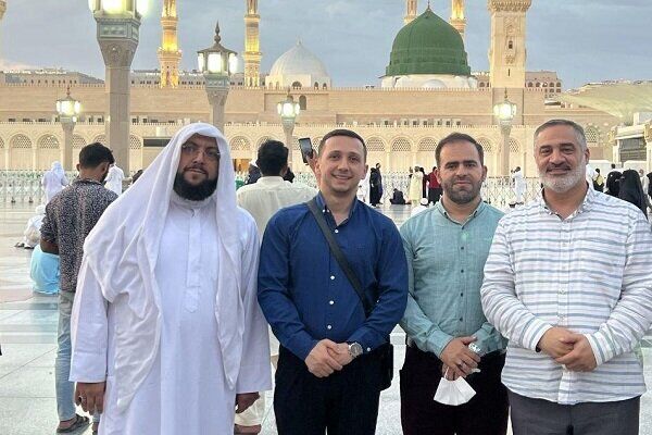 تصاویری از حضور کاروان قرآنی نور در عربستان