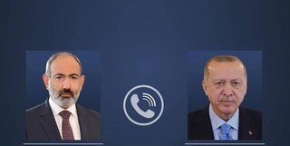 تماس پاشینیان با اردوغان در خصوص عادی سازی روابط دو جانبه