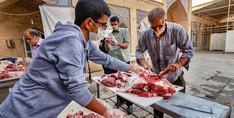 نذر قربانی به سفره نیازمندان رسید