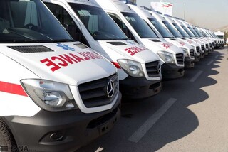 ورود ۵۰۰ دستگاه آمبولانس جدید به ناوگان اورژانس / خرید و تجهیز ۳۰۰ دستگاه موتورلانس برای کلانشهرها