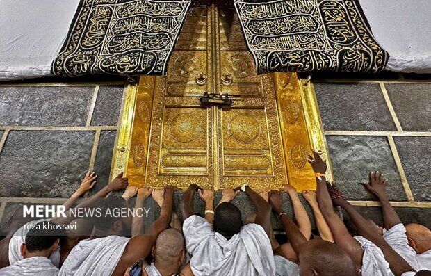 تصاویری اختصاصی مهر از طواف زائران برای پایان اعمال حج تمتع