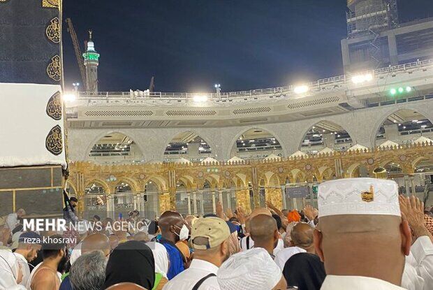 تصاویری اختصاصی مهر از طواف زائران برای پایان اعمال حج تمتع