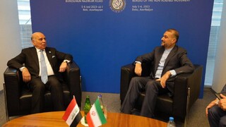 دیدار امیرعبداللهیان و وزیر امور خارجه عراق