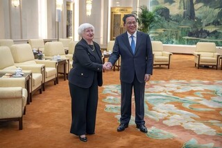 وزیر خزانه‌داری آمریکا خواستار بهبود روابط با چین شد