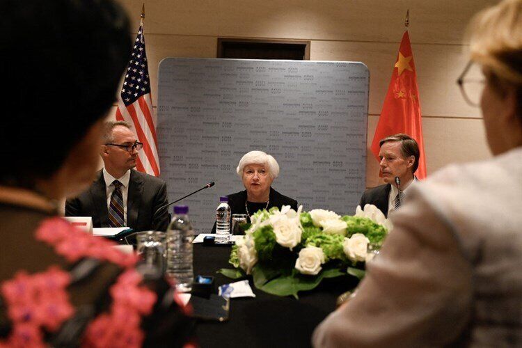 وزیر خزانه داری آمریکا: جدایی اقتصادی بین پکن و واشنگتن «غیرممکن» است
